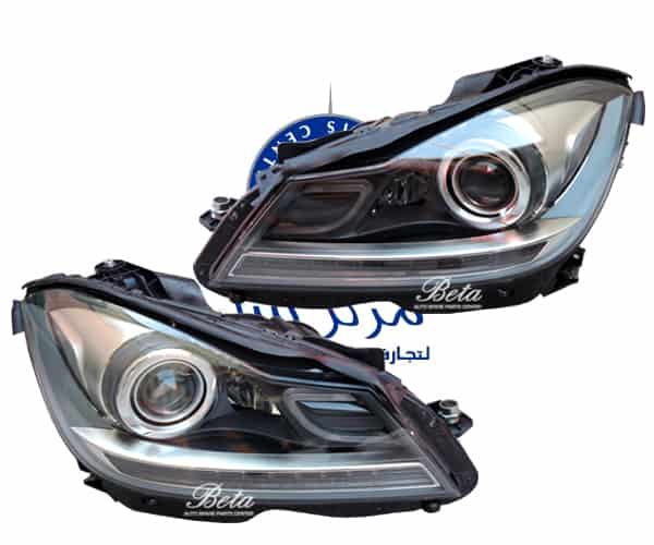 Headlamp Upgrade From Normal To LED for Mercedes C-Class W204 2011-2014 models, Part Number 2048203539 / 2048203639