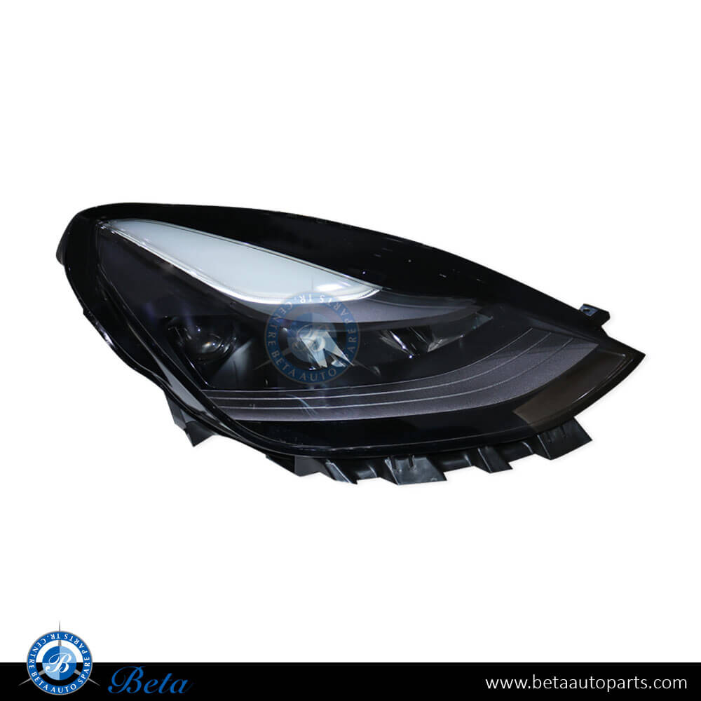 Right Side Headlamp for Tesla Model 3/Y 2020-2023 models, Part Number 1514953-10-E