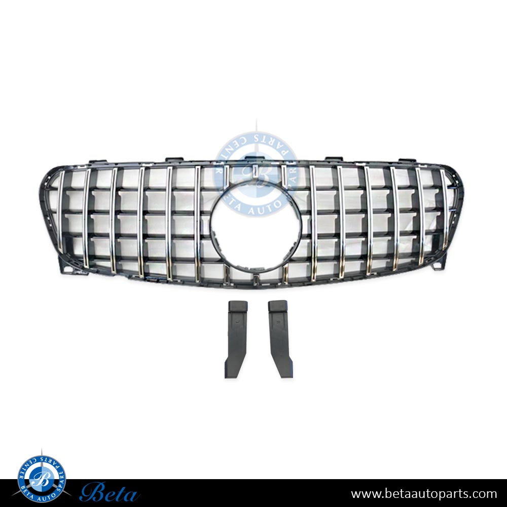 Grille GT Look for Mercedes GLA-Class X156 2014-2019 models, Part Number 1568881A60