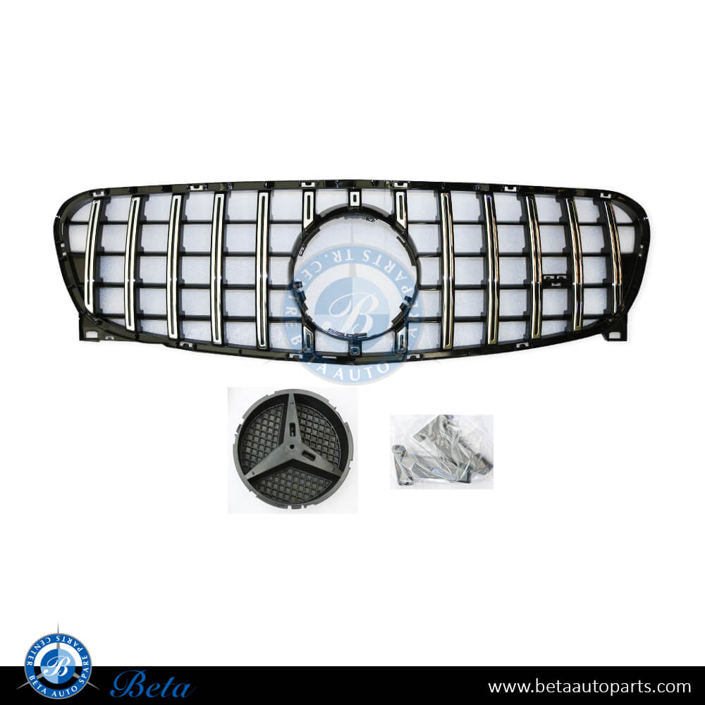 Radiator Grille GT Look for Mercedes GLA-Class X156 2014-2016 models, Part Number 1568881A00