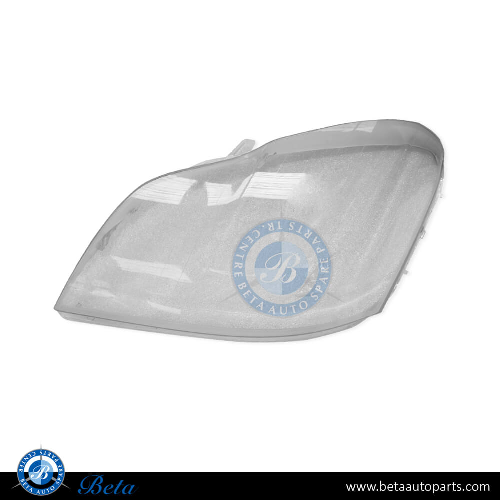 Left Side Headlamp Lens for Mercedes GL-Class X164 2006-2012 models, Part Number 1648200561