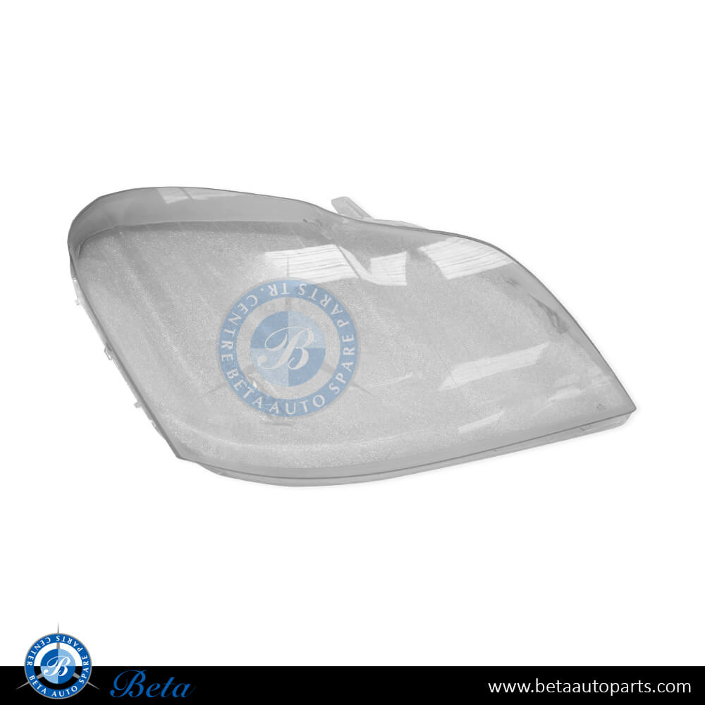 Right Side Headlamp Lens for Mercedes GL-Class X164 2006-2012 models, Part Number 1648200661