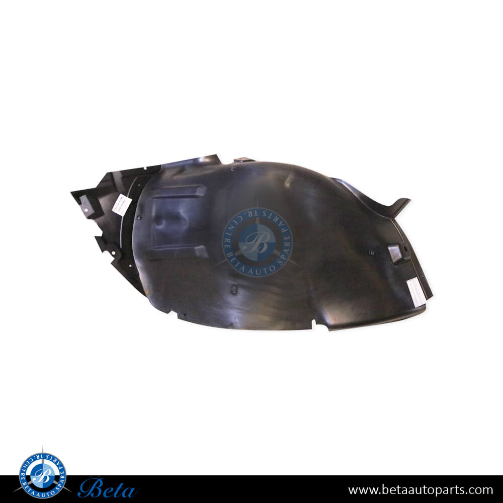 Left Side Front Wheel Fender Liner - Front Half for Mercedes GL-Class X164 2006-2012 models, Part Number 1648802905