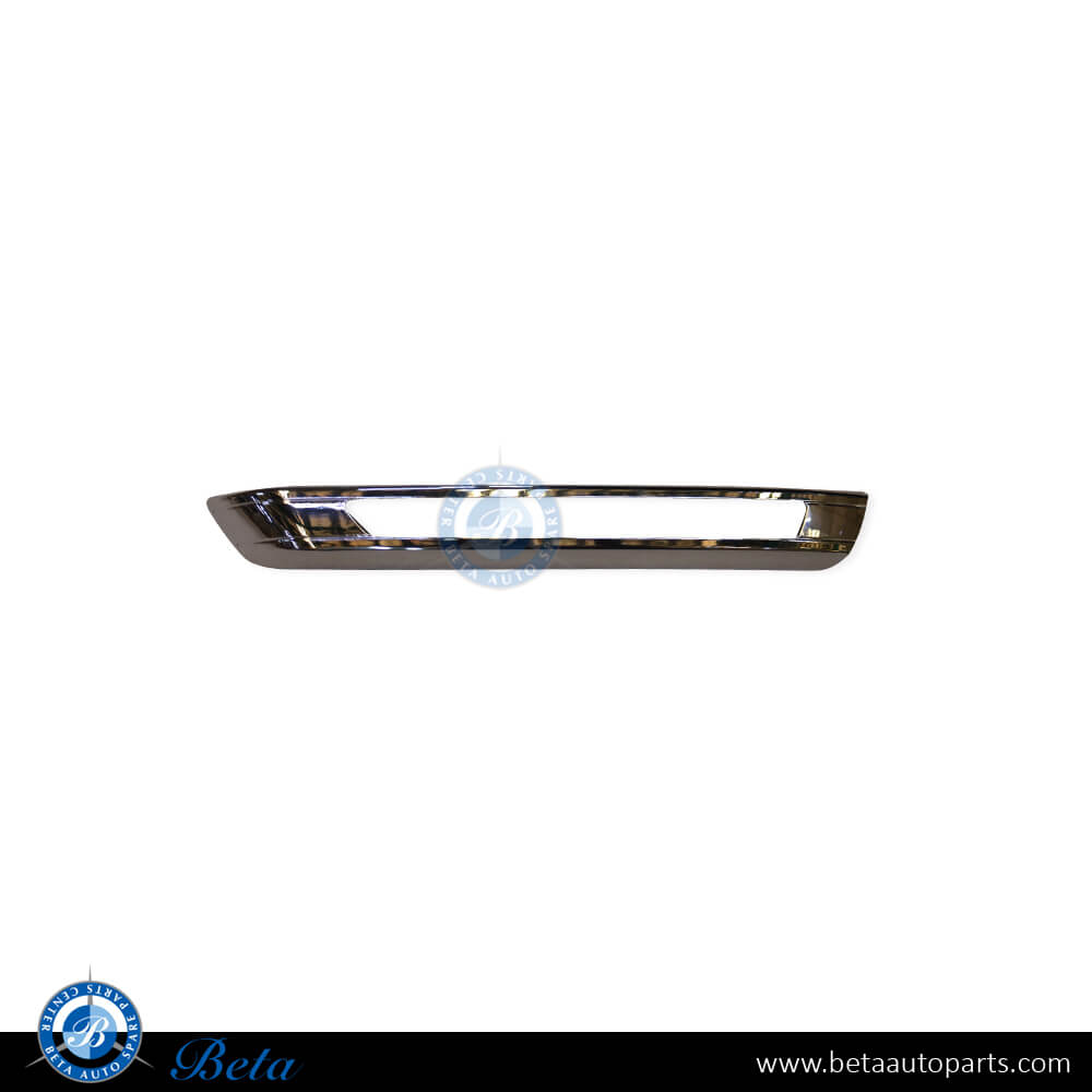 Right Side Fog Lamp Cover Chrome Moulding for Mercedes GL-Class X164 2009-2012 models, Part Number 1648840423