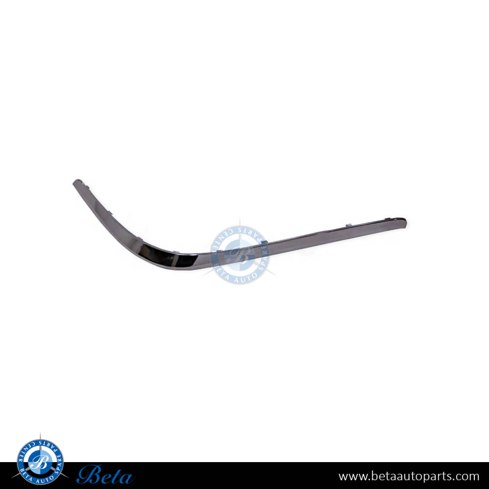 Right Side Rear Bumper Chrome Moulding for Mercedes GL-Class X164 2009-2012 models, Part Number 1648851821