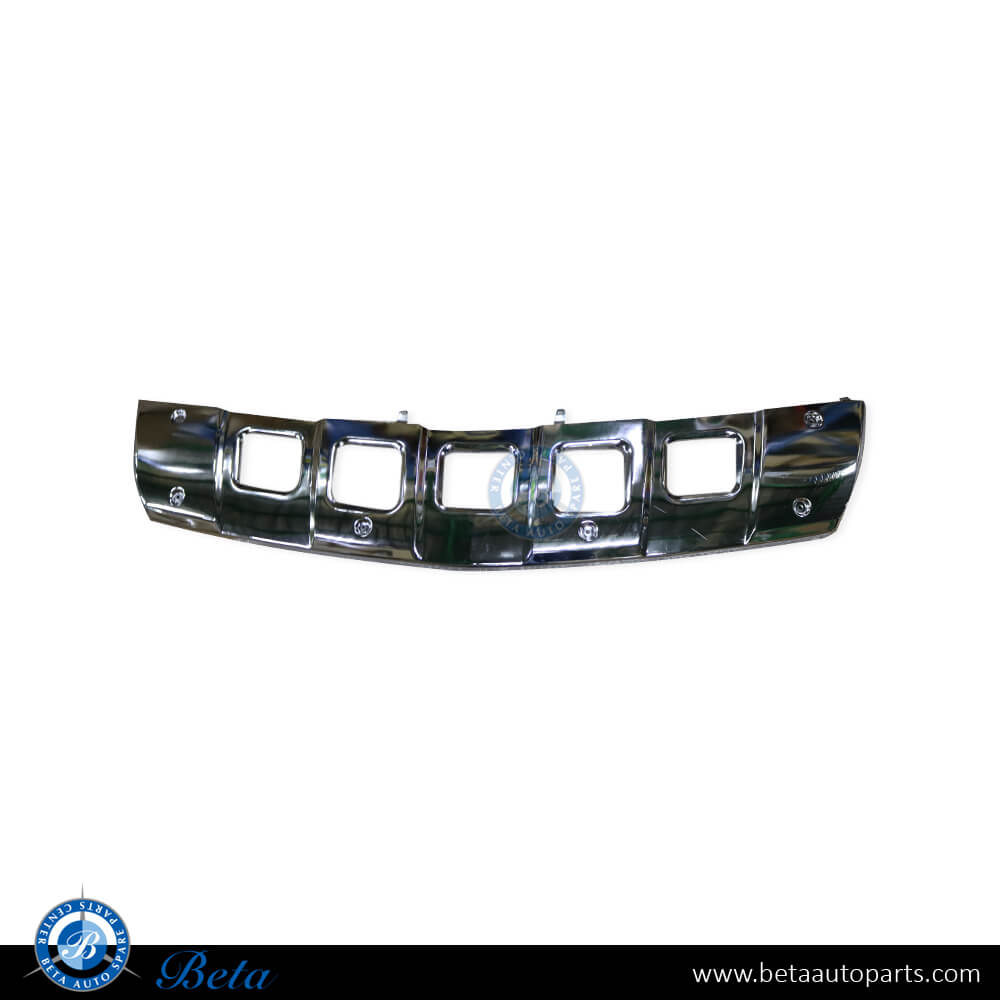 Front Bumper Lower Chrome Moulding for Mercedes GL-Class X164 2009-2012 models, Part Number 1648852622