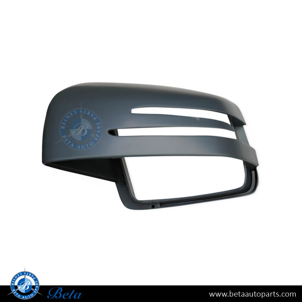 Left Side Mirror Cover for Mercedes ML-Class / GLE-Class / R-Class W166 / C292 / W251 2006-2018 models, Part Number 1668109900 / 1668100164