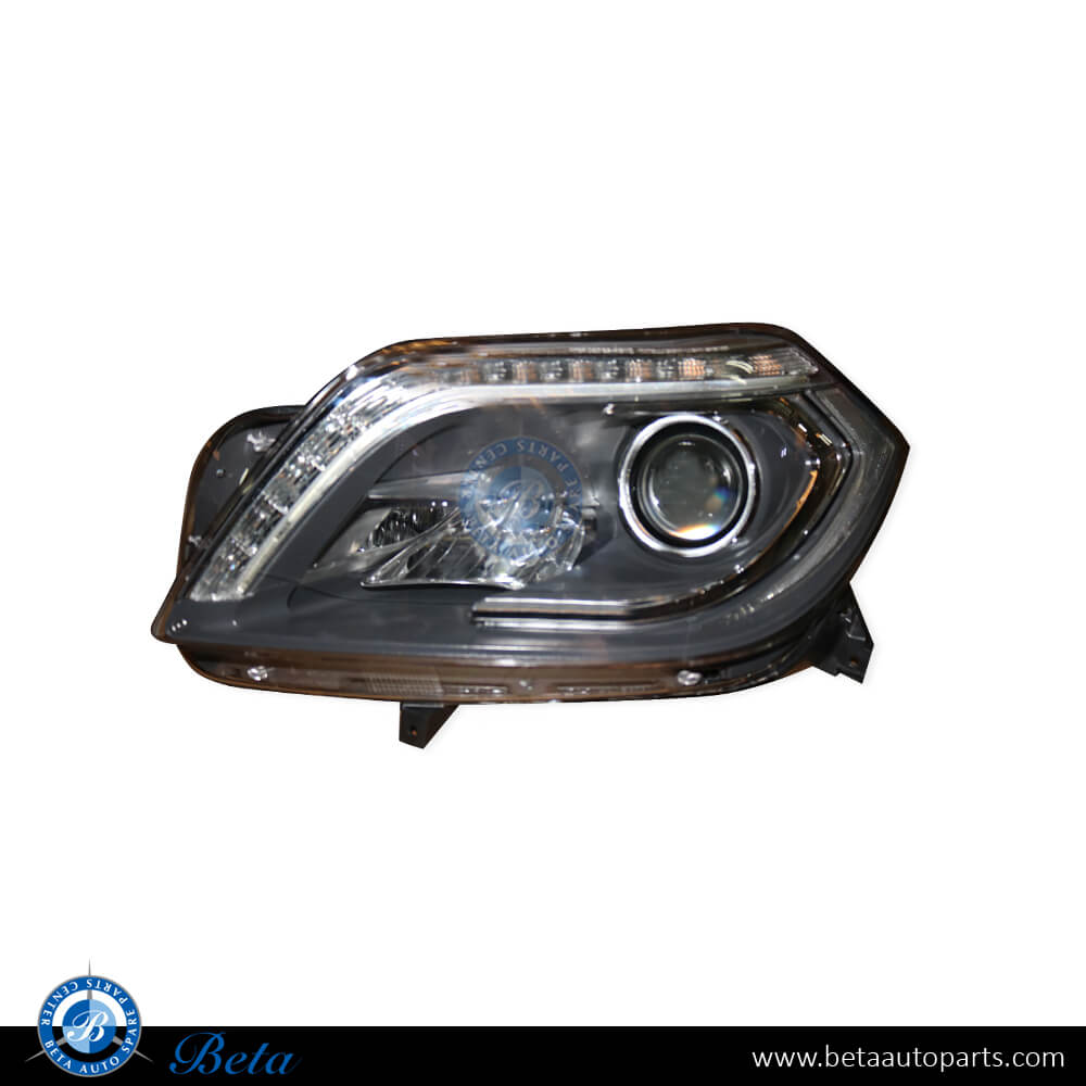 Left Side Headlamp Dynamic LED for Mercedes GL-Class X166 2013-2015 models, Part Number 1668207361