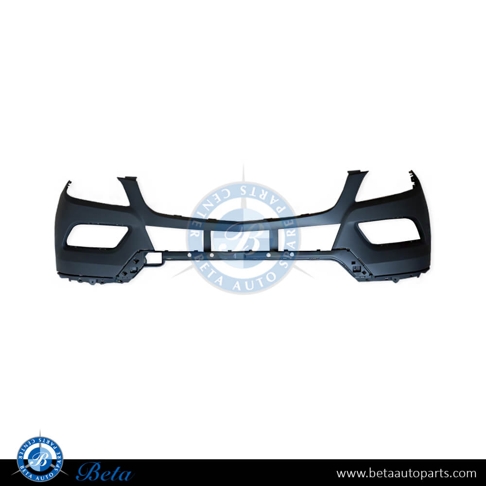 Front bumper without PDC and washer for Mercedes ML-Class W166 2012-2014 models, Part Number 1668850025