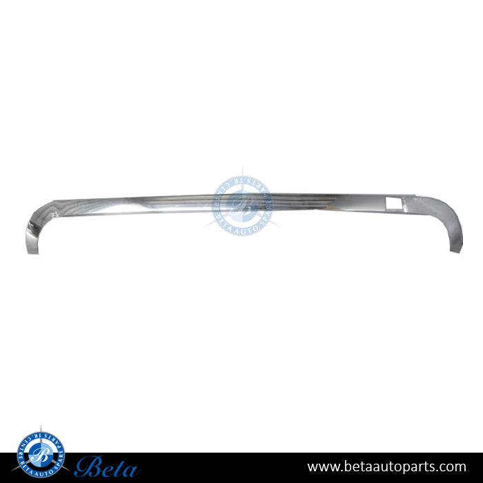 Rear Diffuser Moulding Chrome color for Mercedes GL-Class X166 2013-2015 models, Part Number 1668851001