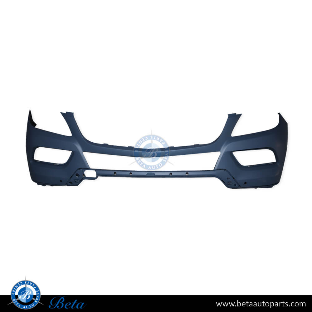 Front Bumper with Park Assist without Washer for Mercedes ML-Class W166 2012-2014 models, Part Number 1668851225