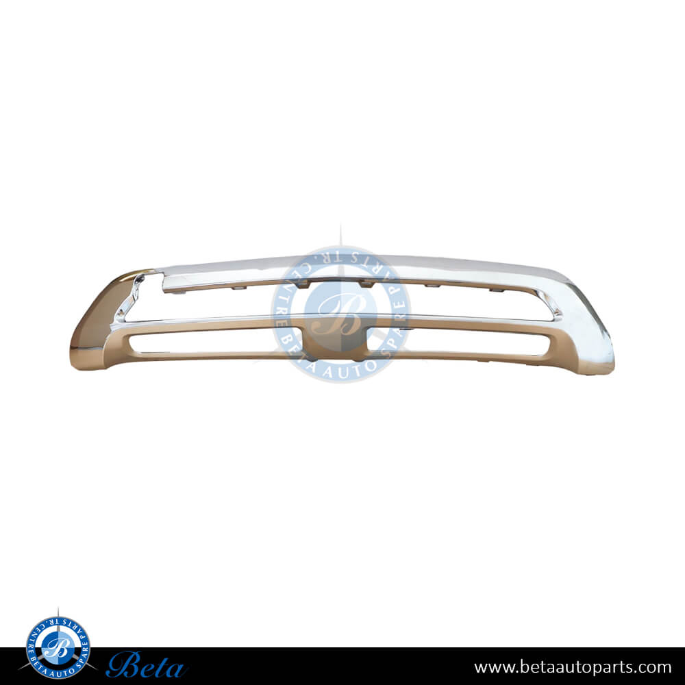 Front Bumper Lower Chrome Moulding - Center for Mercedes GLS-Class 2016-2019 models, Part Number 1668852138