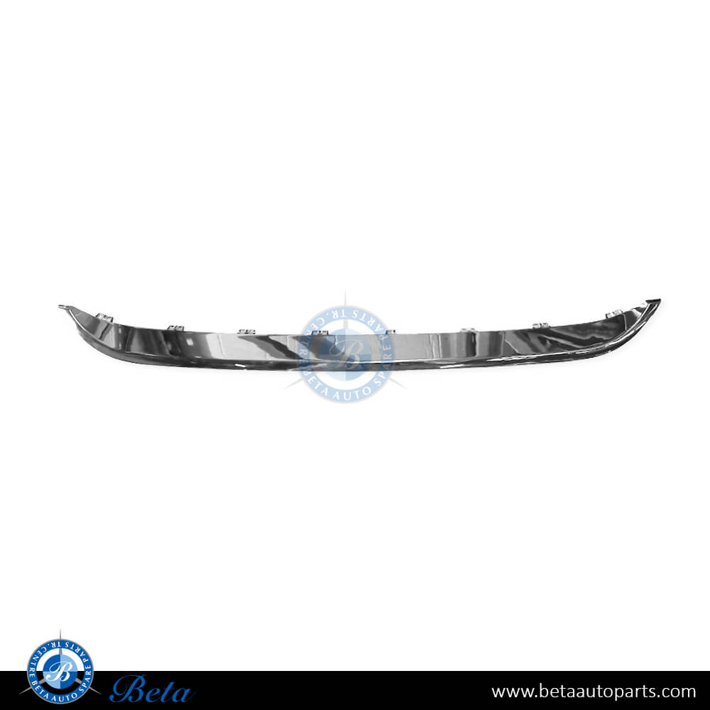 Rear Diffuser Lower Moulding (Chrome) for Mercedes GL-Class 2013-2015 models, Part Number 1668852574