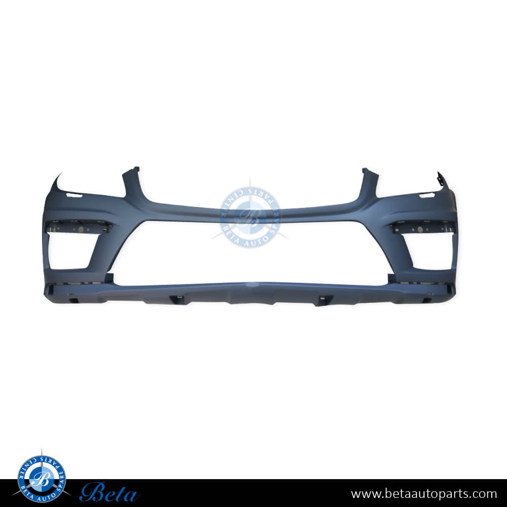 Mercedes GL-Class X166 Front Bumper Normal AMG with Park Assist, Part Number 1668856525