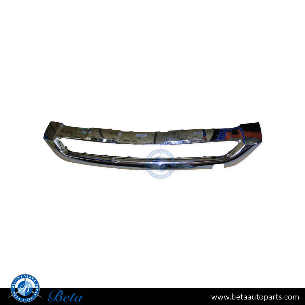 Mercedes GLE-Class W166 (2015-2018), Front Bumper Lower Chrome Moulding (Center), China, 1668857122/1668850301