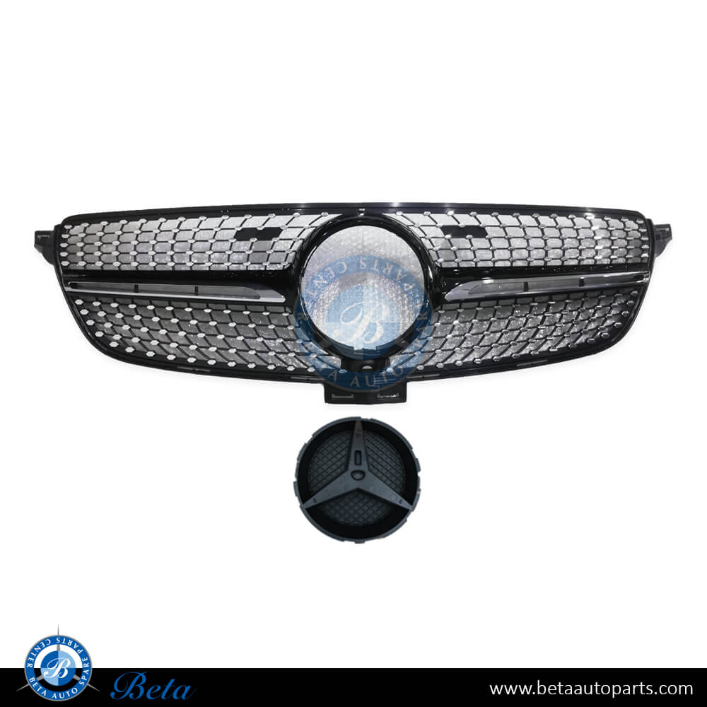 Mercedes GLE-Class W166 (2015-2018), Grille Diamond Look, China, 1668881A60