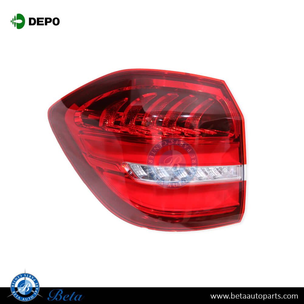 Left Side Tail Lamp LED for Mercedes GLS-Class X166 2016-2019 models, Part Number 1669060302