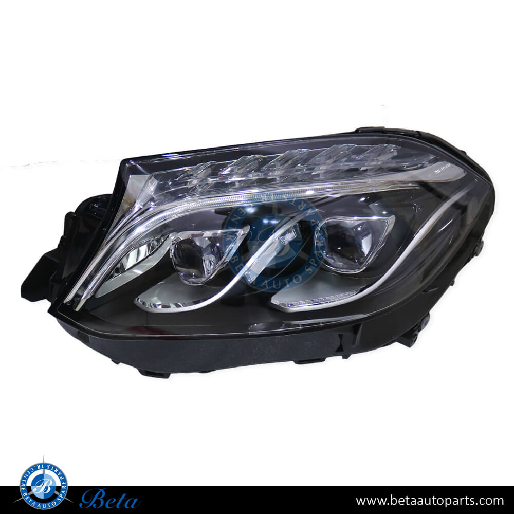 Left Side Headlamp Adaptive LED for Mercedes GLS-Class X166 2016-2019 models, Part Number 1669065703