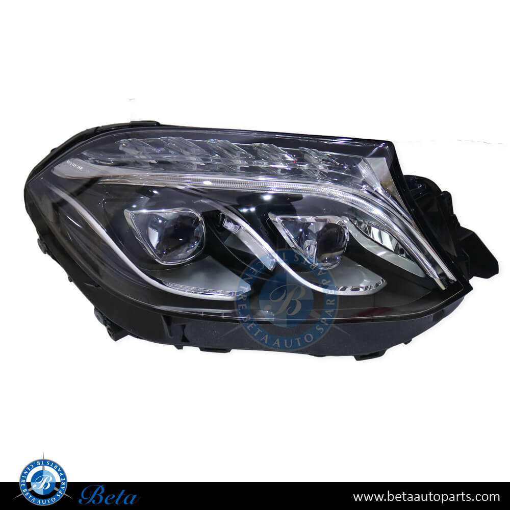 Right Side Headlamp Adaptive LED for Mercedes GLS-Class X166 2016-2019 models, Part Number 1669065803