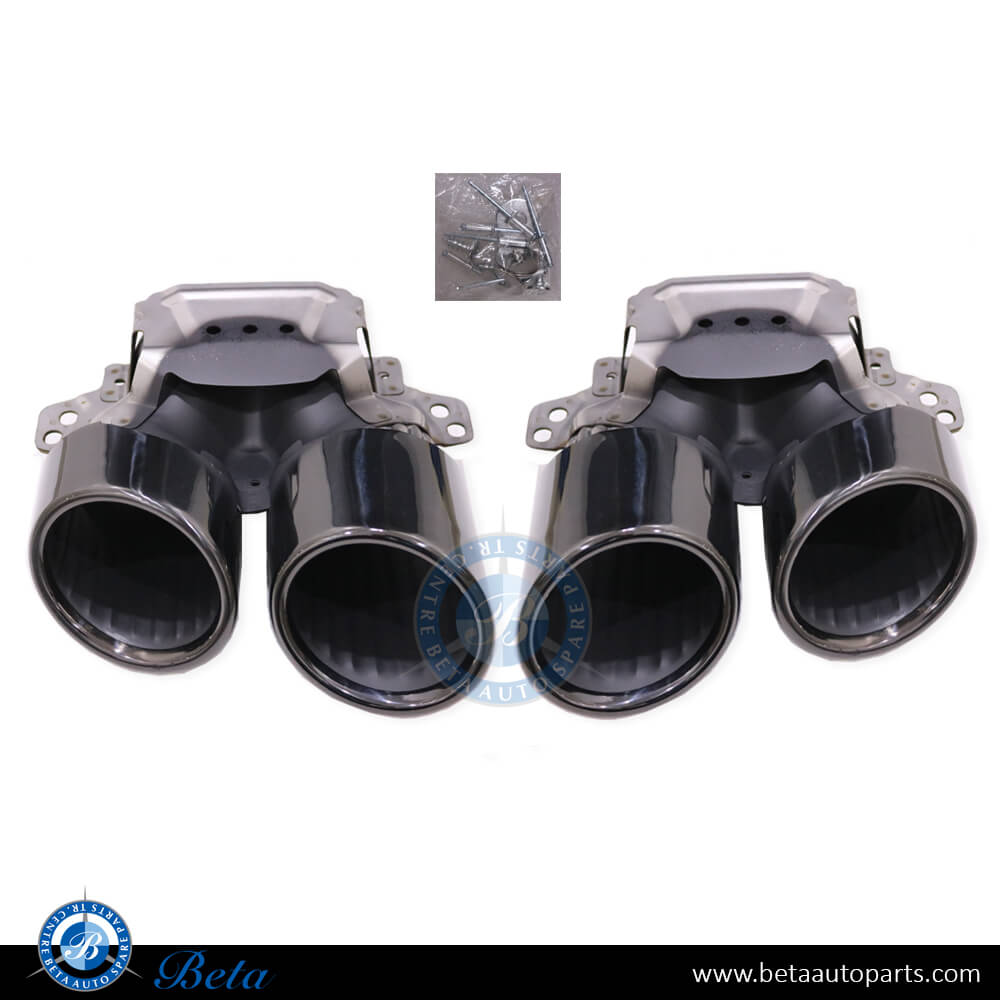 Mercedes GLE-Class W167 (2019-Up), Exhaust Tips AMG GLE53 (Black), China, 1674908903 / 1674909003