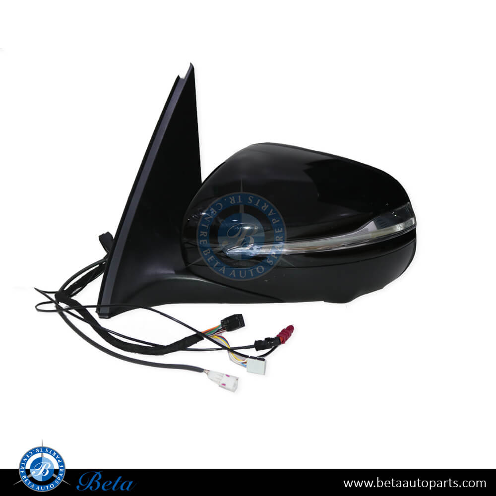 Left Side Side Mirror Assy with Folding with Blind Spot with Camera for Mercedes GLE-Class / GLS-Class W167 / X167 2019-Up models, Part Number 1678109301