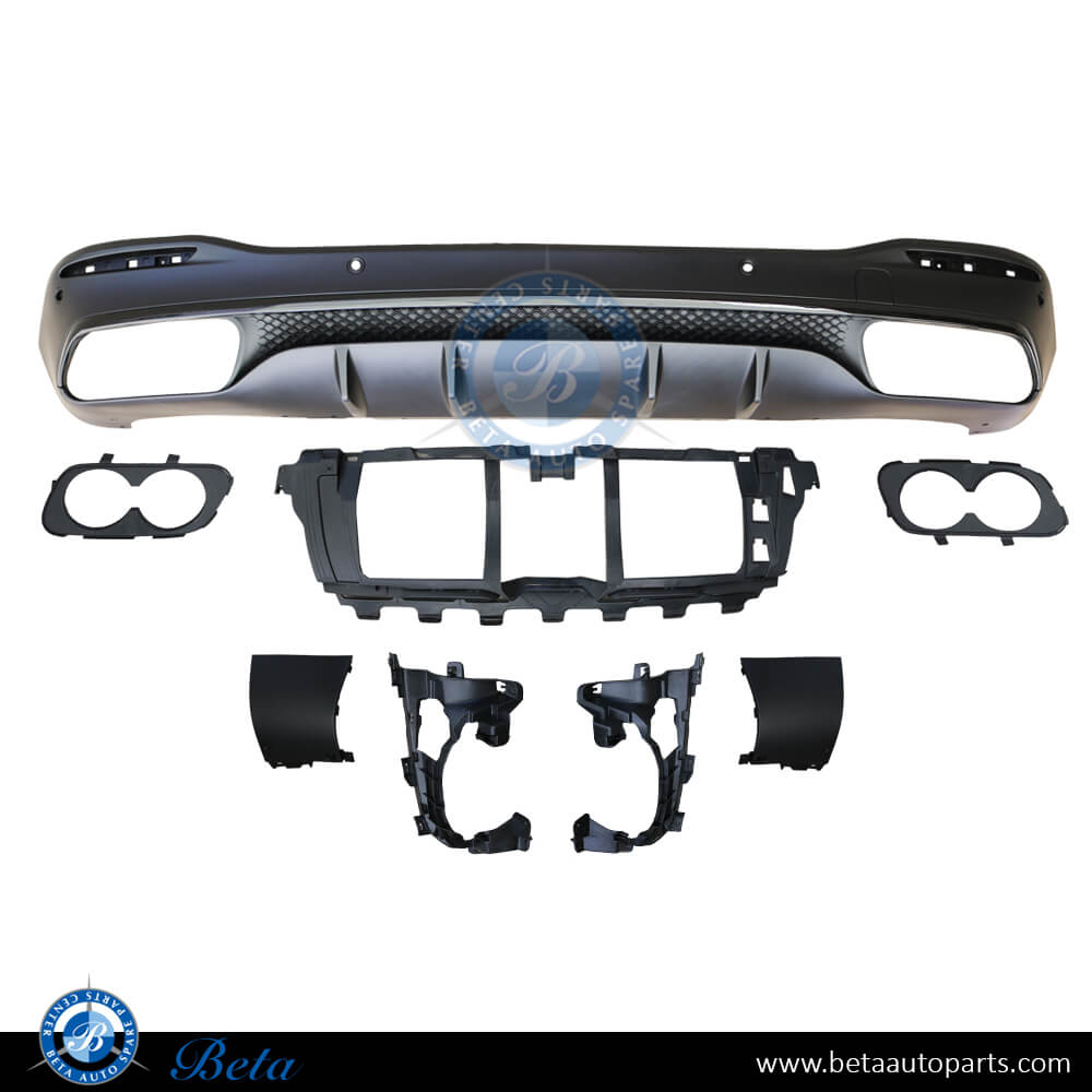 Mercedes GLE-Class W167 (2019-Up), Rear Diffuser AMG GLE 53 for Normal AMG, China, 1678853109