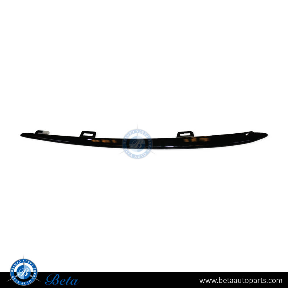 Mercedes W167/C167 Front Bumper Lower Grille Upper Moulding Normal AMG - Black , Part Number 1678854705