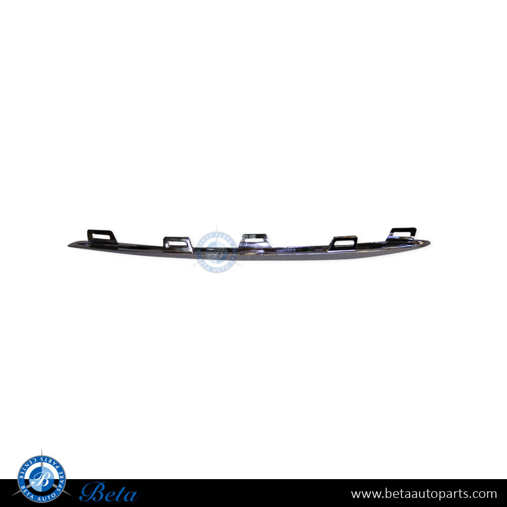 Left Side Front Bumper Lower Grille Lower Chrome Moulding Normal AMG for Mercedes GLE-Class W167/C167 2019-Up models, Part Number 1678858203