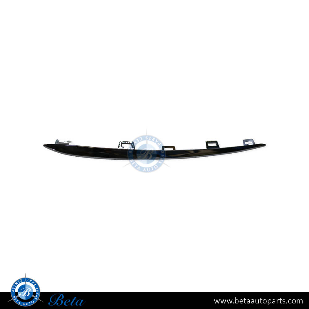 Right Side Front Bumper Lower Grille Upper Chrome Moulding Normal AMG for Mercedes GLE-Class W167/C167 2019-Up models, Part Number 1678858303