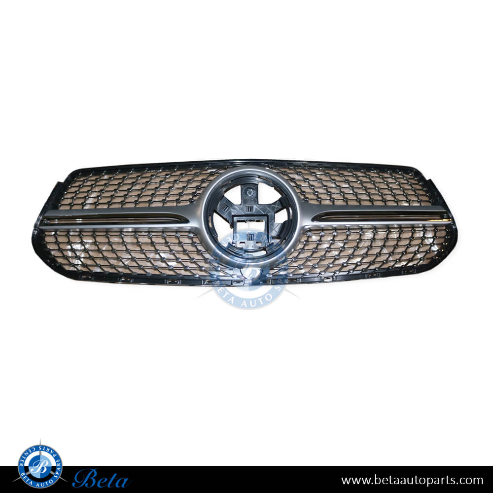 Grille Diamond look for AMG bumper for Mercedes GLE-Class W167/C167 2019-Up models, Part Number 1678886100