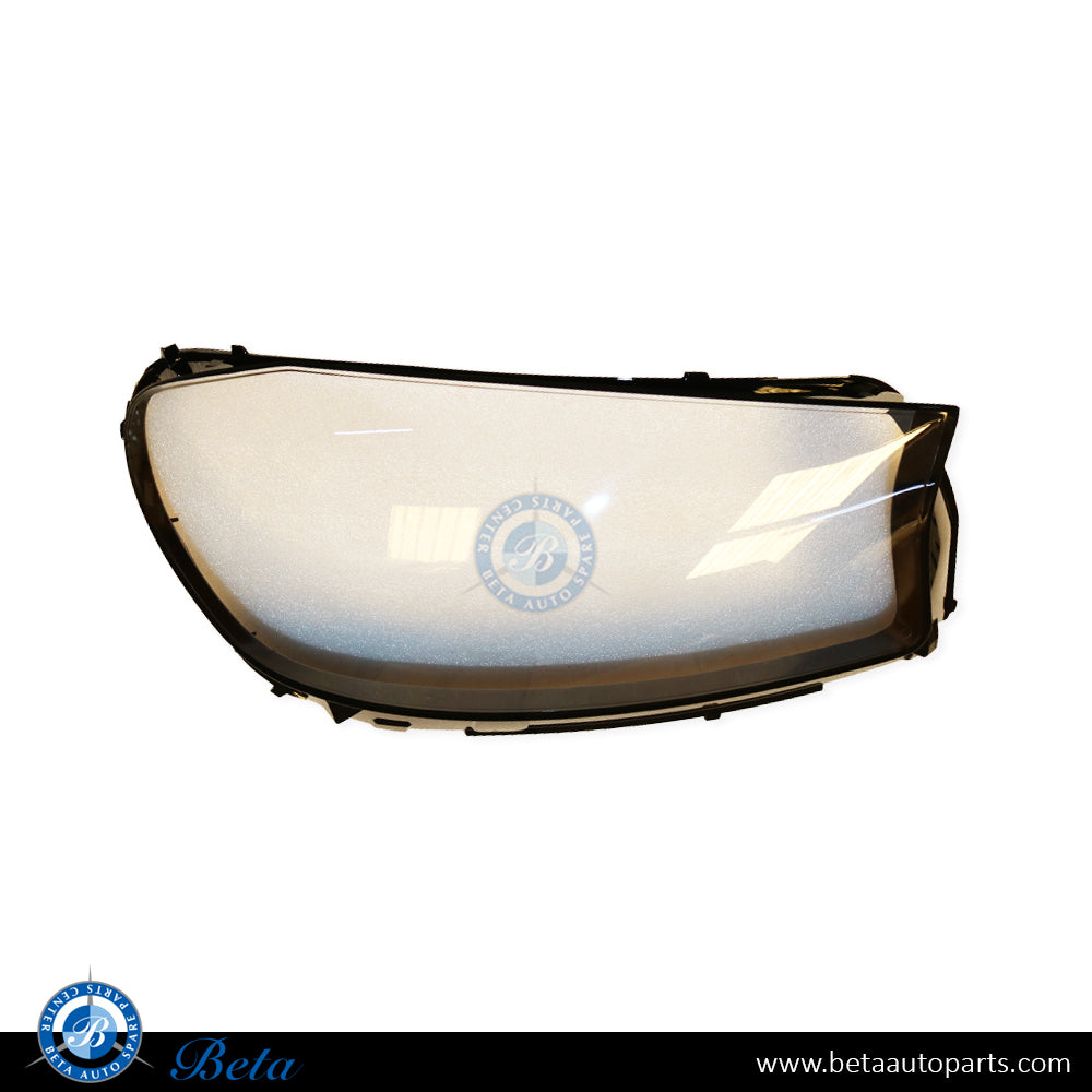 Right Side Headlamp Lens for Mercedes GLS-Class X167 2020-Up models, Part Number 1679060604