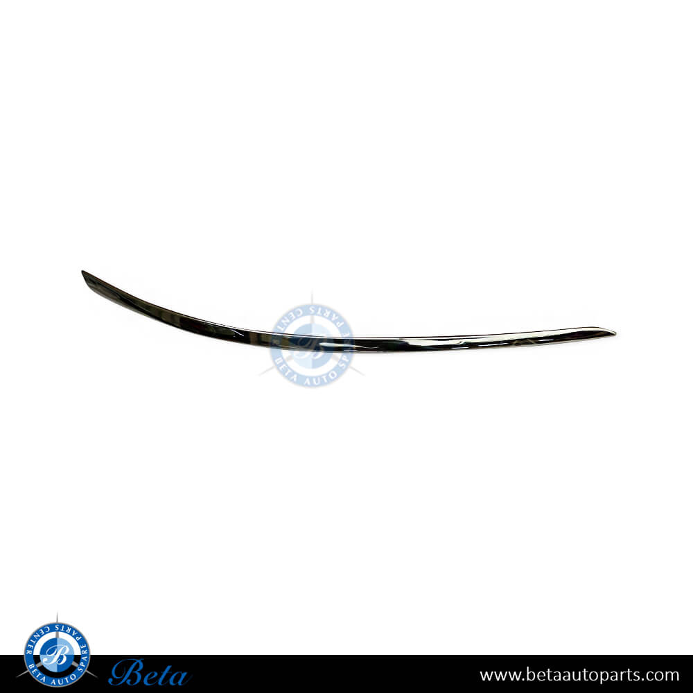 Right Side Front Bumper Lower Chrome Moulding for Mercedes A-Class W169 2005-2012 models, Part Number 1698851821