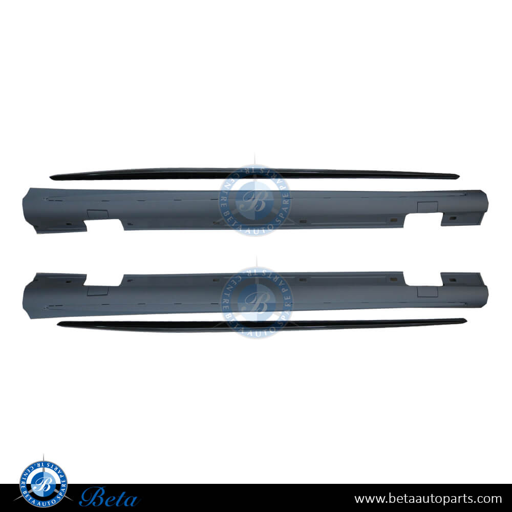 Side Skirt AMG A45/CLA45 for Mercedes A-Class/CLA-Class W176/C117 2012-2018 models, Part Number 1766980254 / 1766980354