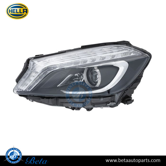 Left Side Headlamp Xenon LED with ILS for Mercedes A-Class W176 2013-2015 models, Part Number 1768203161