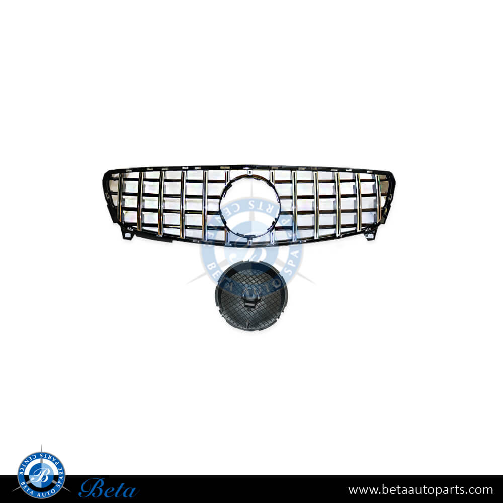 Grille GT Look for Mercedes A-Class W176 2016-2018 models, Part Number 1768802A83