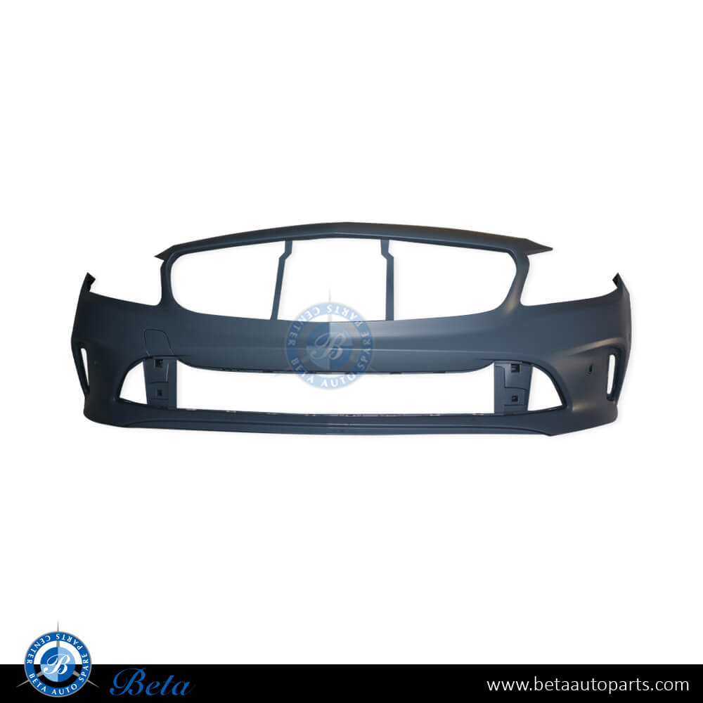 Front Bumper with PDC without Trim Hole for Mercedes A-Class W176 2016-2018 models, Part Number 1768806440