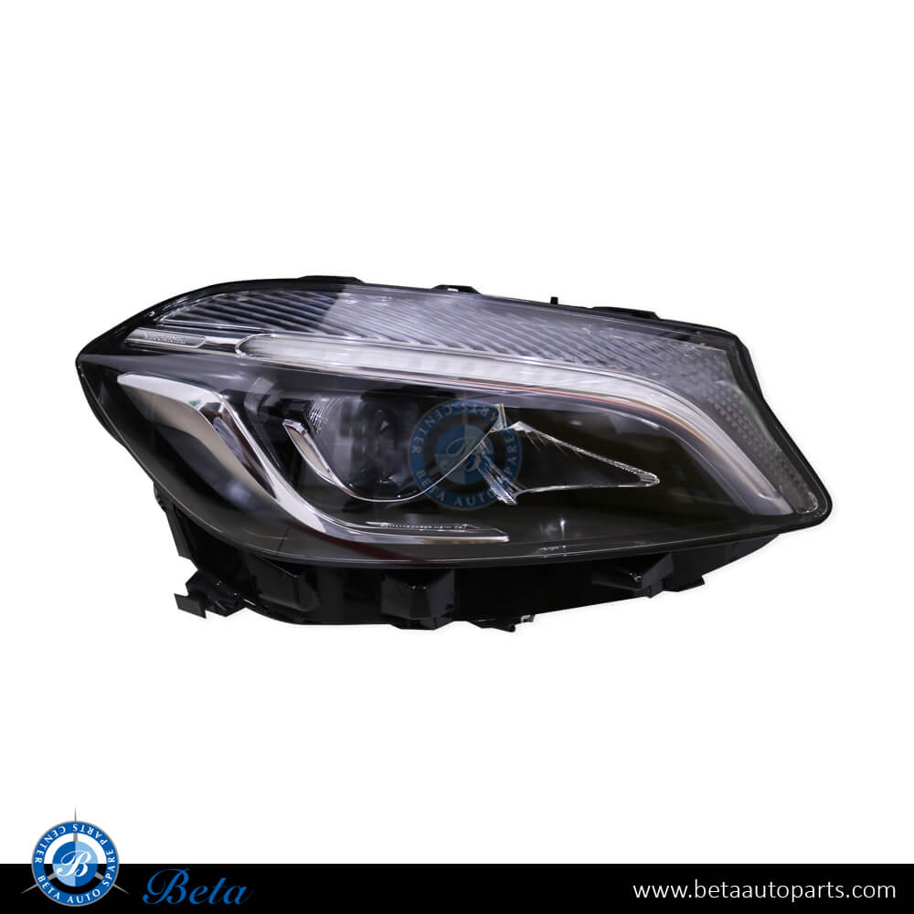 Right Side Headlamp Static LED for Mercedes A-Class W176 2016-2018 models, Part Number 1769066000