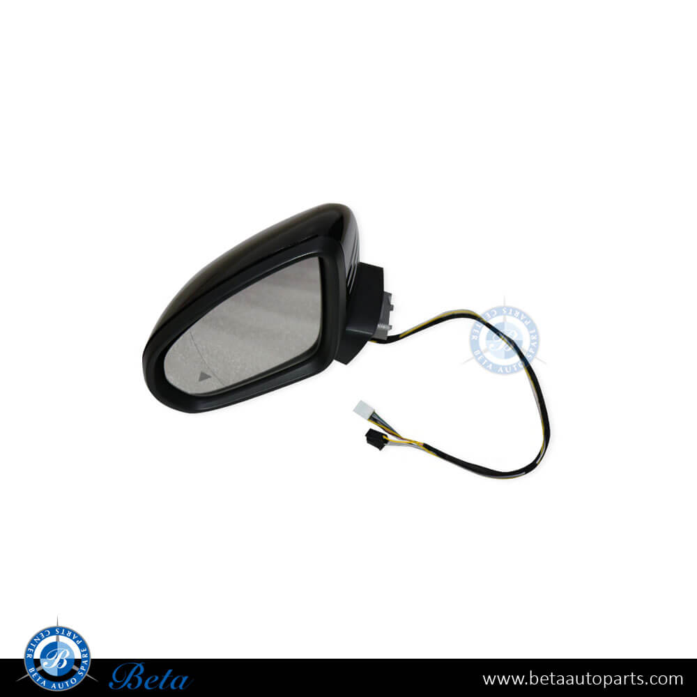 Left Side Side Mirror Assy with Blind Sport without GPS for Mercedes A-Class W177 2019-Up models, Part Number 1778100904