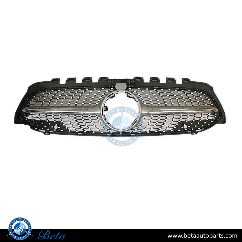 Radiator Grille Diamond Look with Camera for Mercedes A-Class W177 2019-Up models, Part Number 1778806903