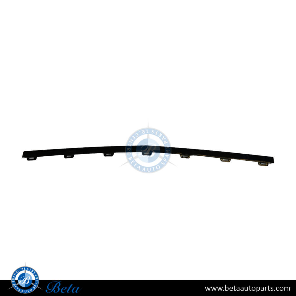 Front Bumper Lower Moulding AMG A45 -Black (Center) for Mercedes A-Class 2019-Up models, Part Number 1778859400