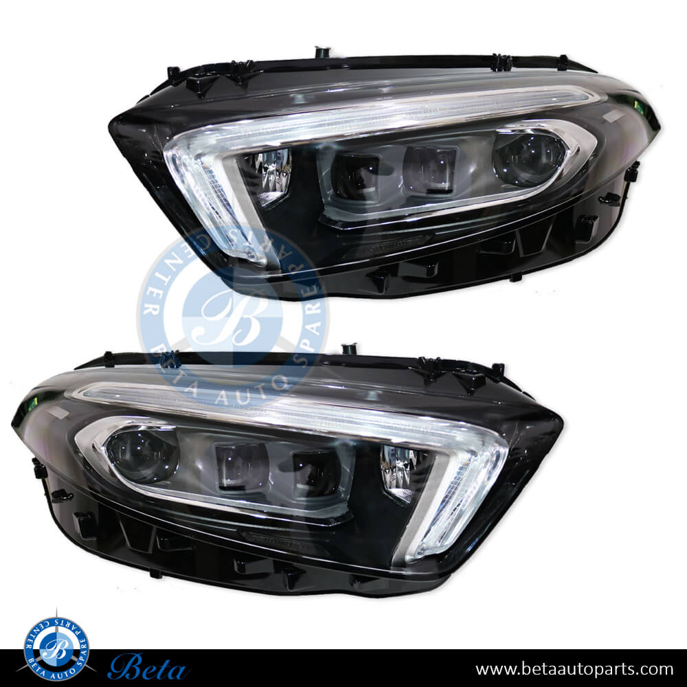 Headlamp Upgrade from Static LED to Dynamic LED look Europe Type for Mercedes A-Class W177 2019-up models, Part Number 1779060101 / 1779060201