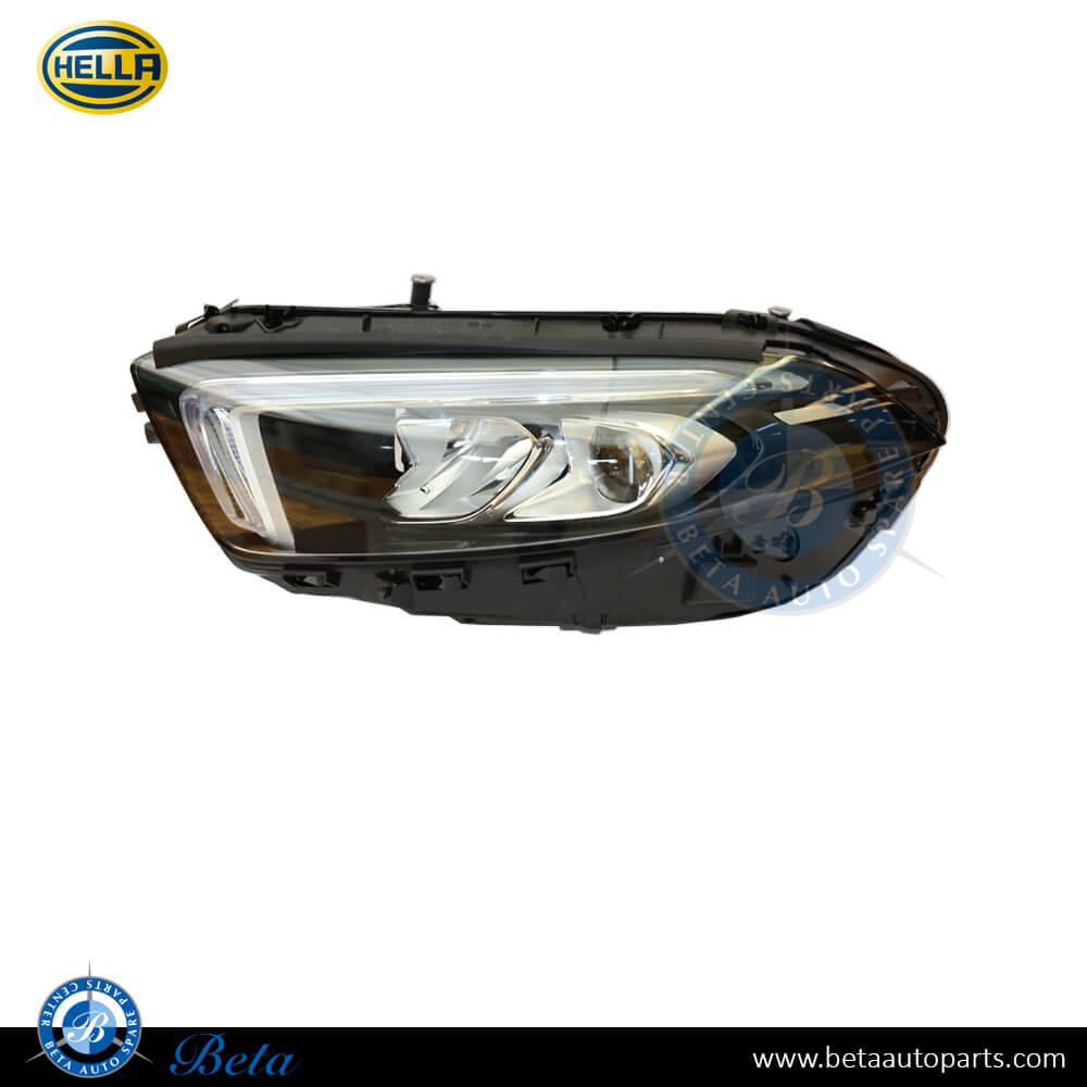 Left Side Headlamp Static LED RHD for Mercedes A-Class W177 2019-up models, Part Number 1779060301 / 1779064903