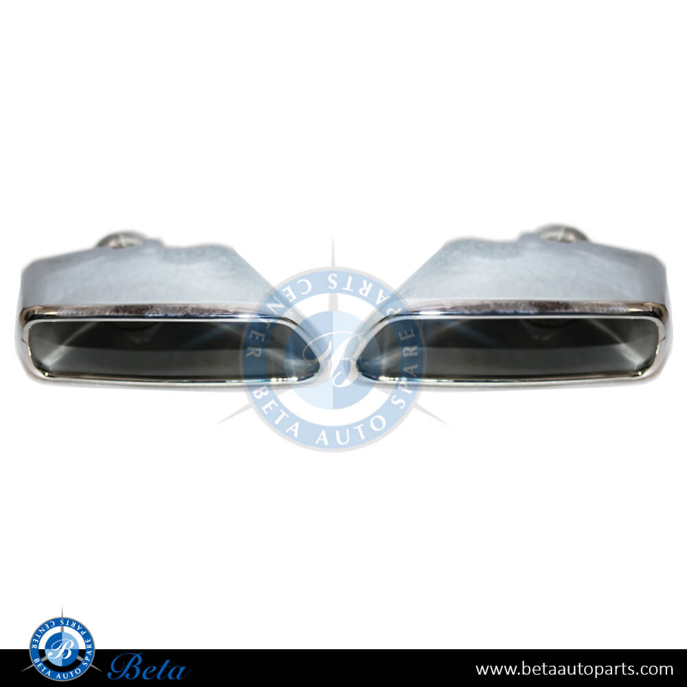 Exhaust Tips for 540 Set for BMW 5 Series G30 2017-up models, Part Number 18308631958 / 18308631959