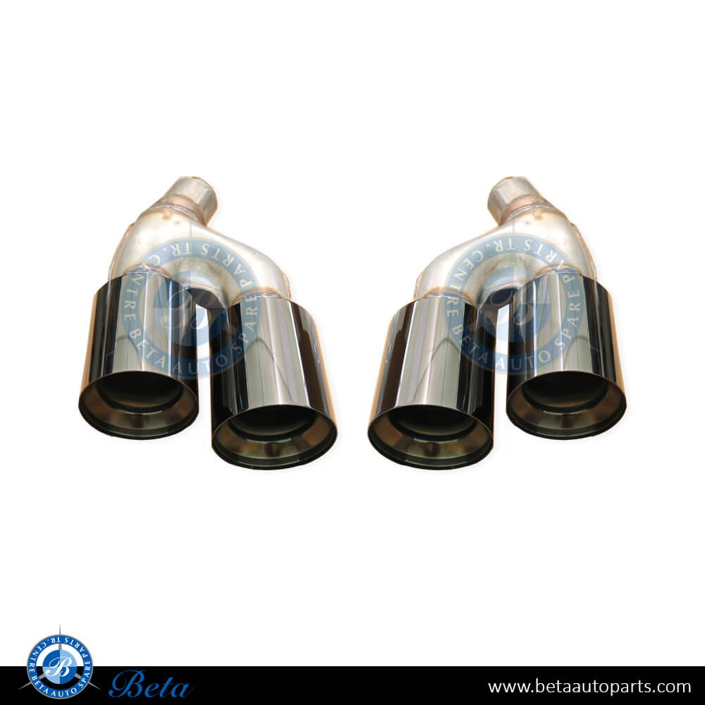 BMW 5 Series G30 LCI (2021-Up), Exhaust Tips M5 Look (Black), China, 18308631958 / 18308631959