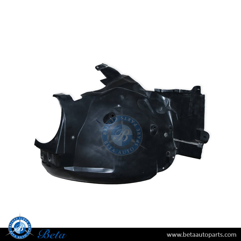 Left Side Front wheel fender liner rear half for Mercedes C-Class W203 2001-2007 models, Part Number 2038841122