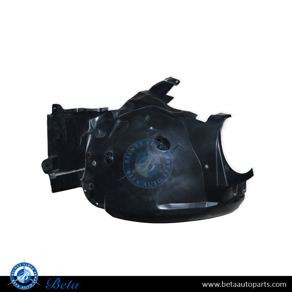 Right Side Front wheel fender liner rear half for Mercedes C-Class W203 2001-2007 models, Part Number 2038841222