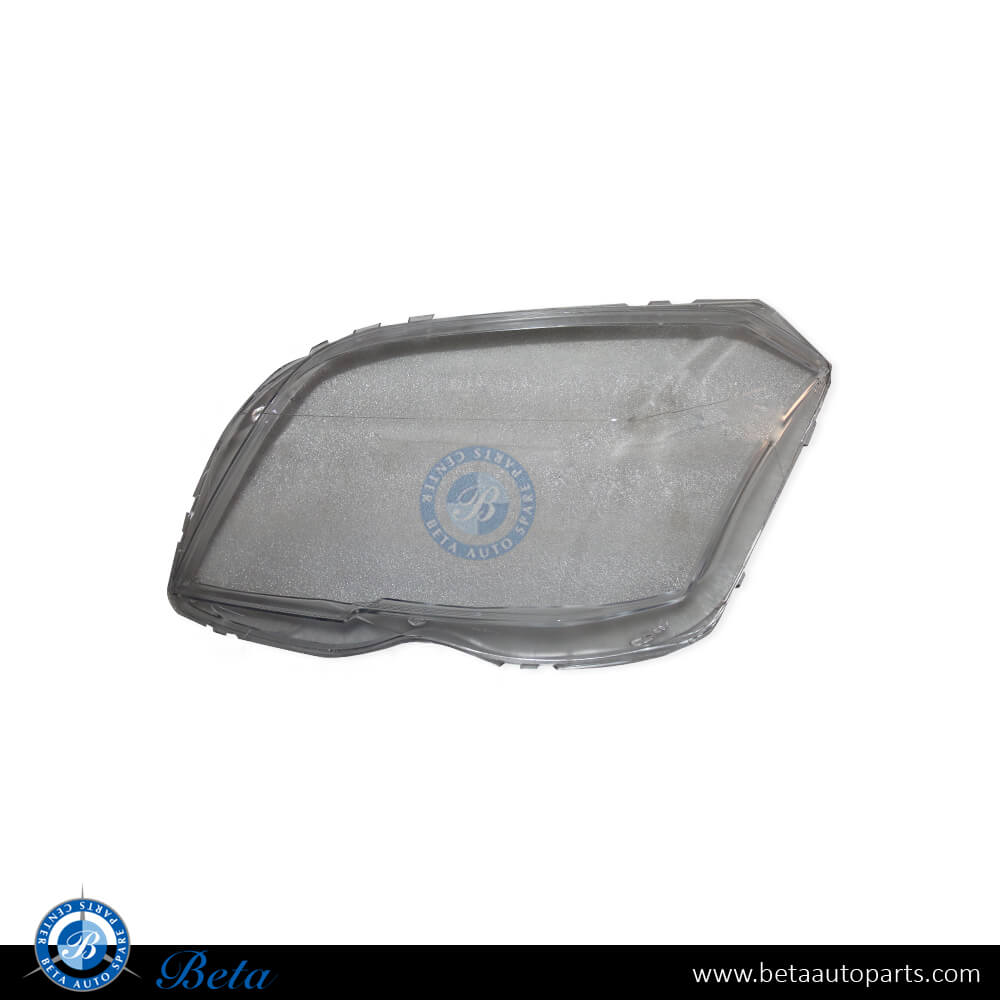 Left Side Headlamp Lens for Mercedes GLK-Class X204 2009-2011 models, Part Number 2048204761