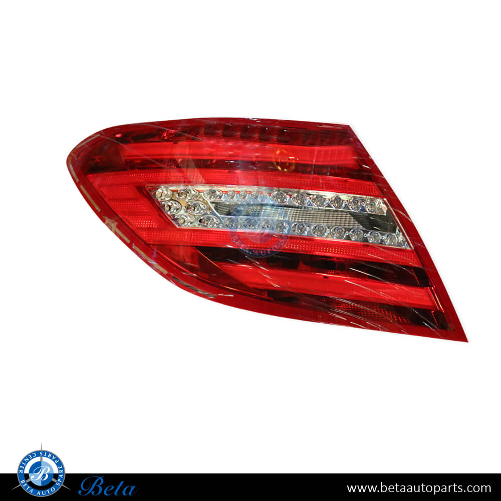 Left Side Tail Lamp for Mercedes C-Class W204 2011-2014 models, Part Number 2048205464