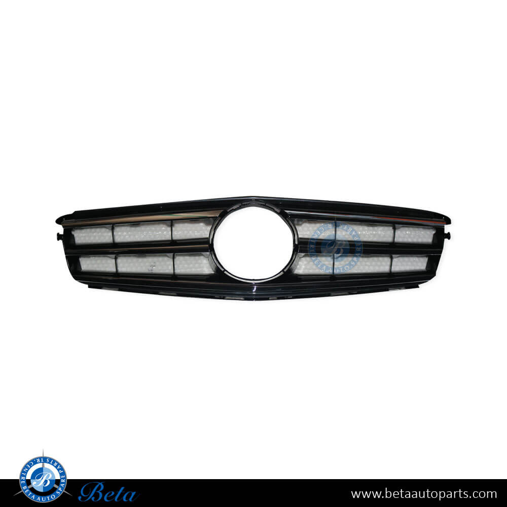 Radiator Grille Black Color for Mercedes C-Class W204 2008-2014 models, Part Number 2048800023