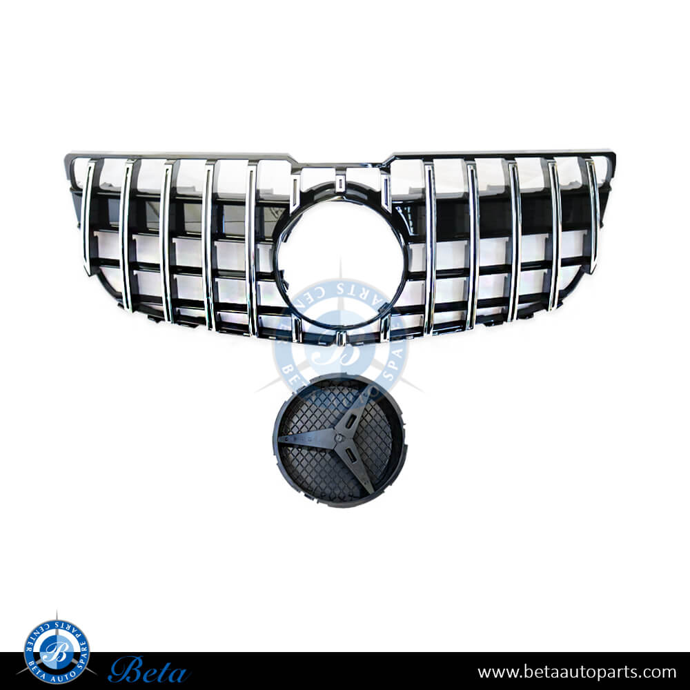 Grille GT Look for Mercedes GLK-Class X204 2012-2015 models, Part Number 2048801A60